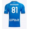 SSC Napoli Giacomo Raspadori #81 Hjemmedrakt 2023-24 Kortermet